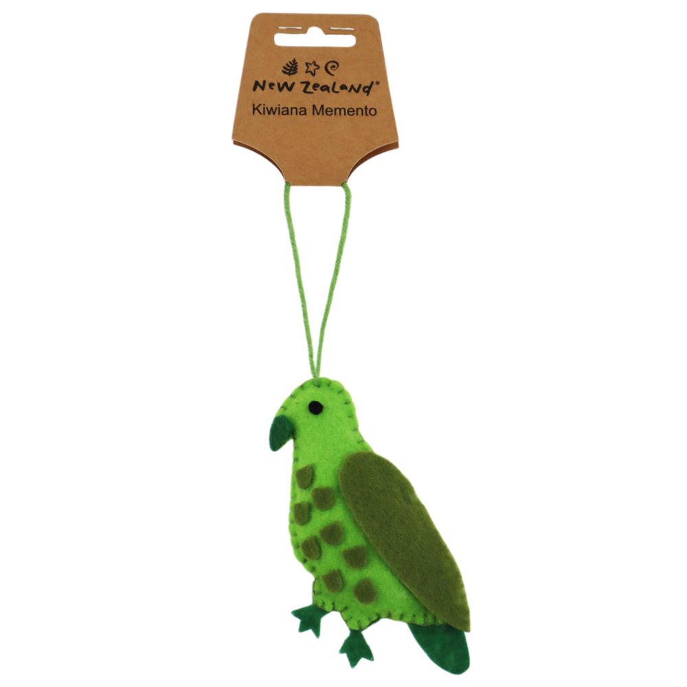 NZ Felt Ornament Kea