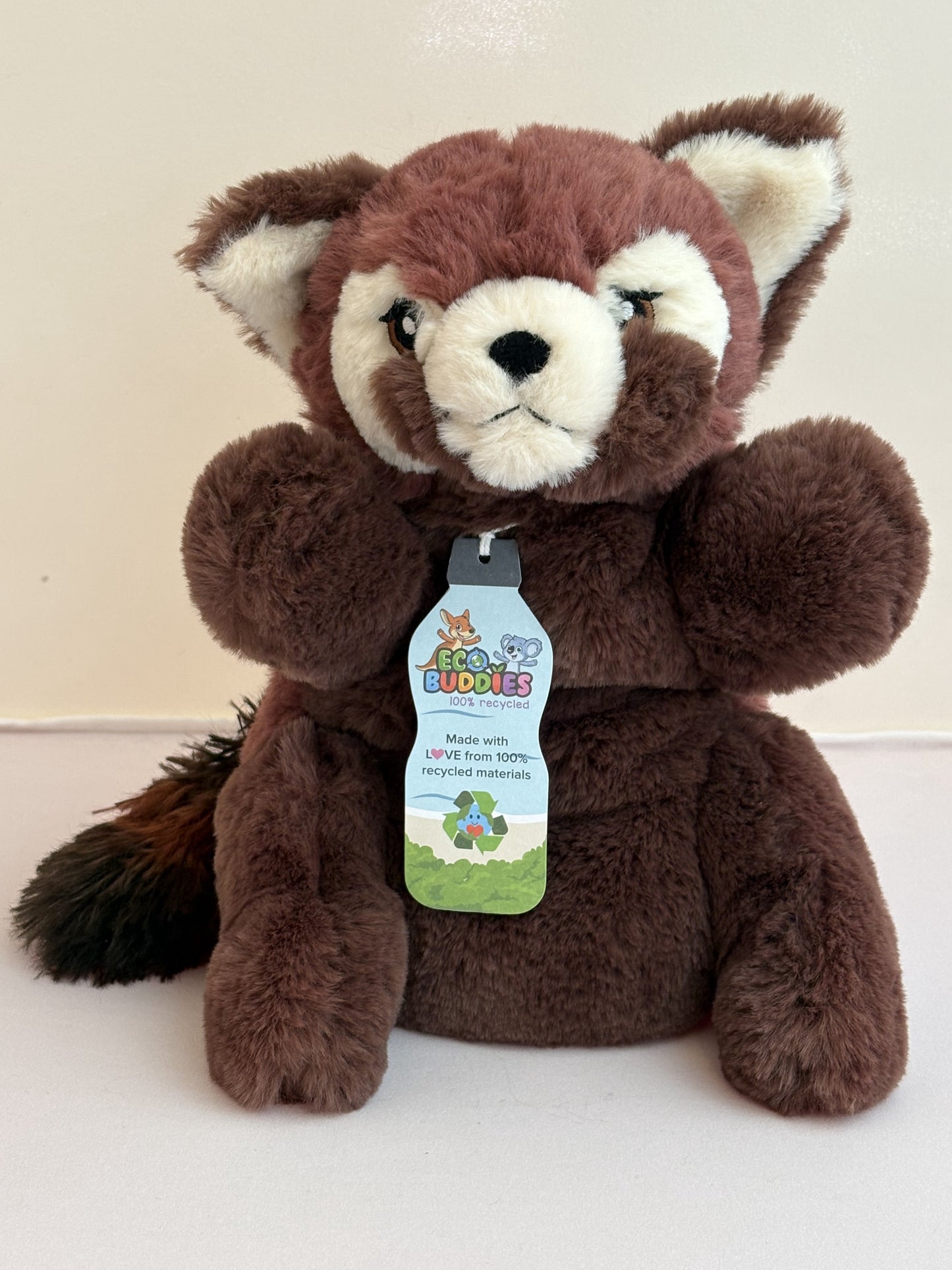 Eco Buddies Red Panda Puppet 25cm