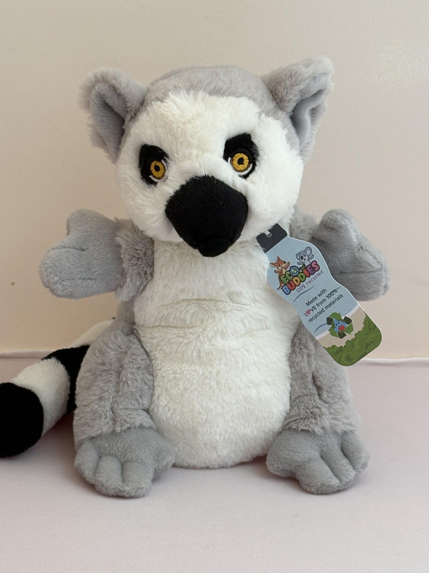 Eco Buddies Ring Tail Lemur Puppet 25cm