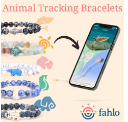 Fahlo Bracelet Shark - Coral Reef Violet
