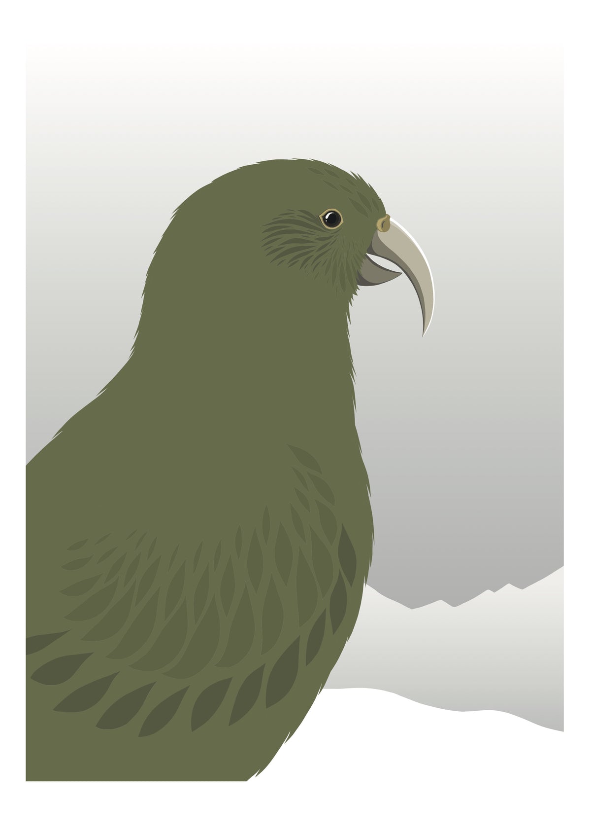 A4 Print - Kea Cheeky