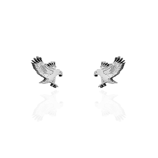 Kea Earring Studs in Silver