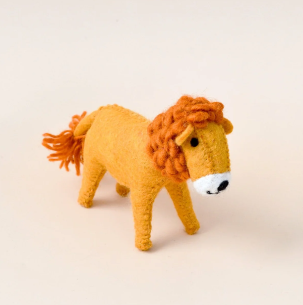 Felt Lion Soft Toy