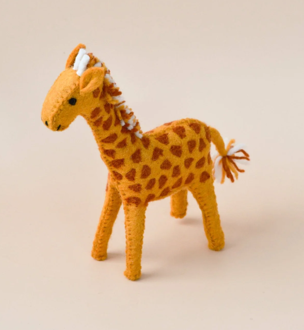 Felt Giraffe Soft Toy