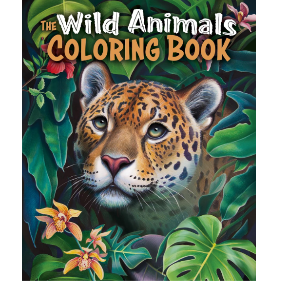The Wild Animals Colouring Book