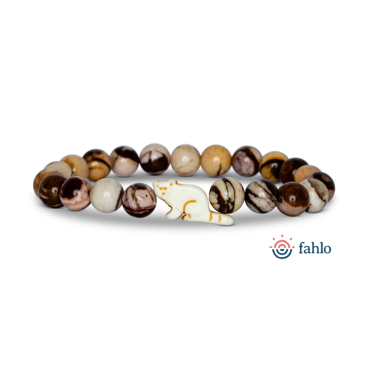 Fahlo Bracelet Red Panda - Himalaya Stone