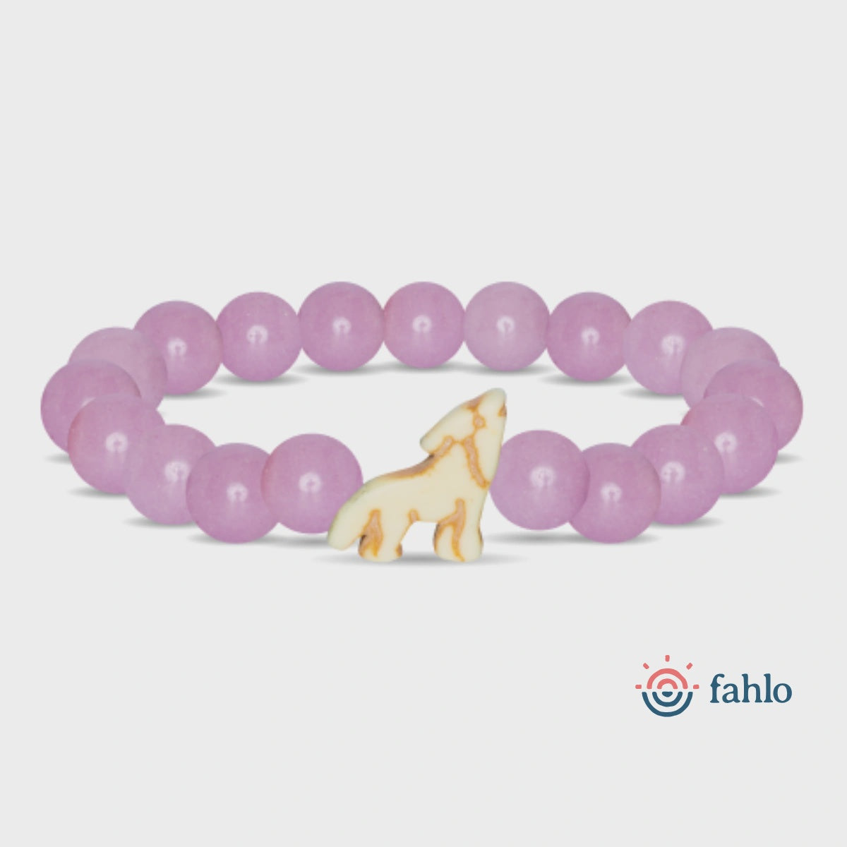 Fahlo Bracelet Wolf - Lilac Glow