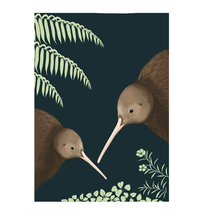 A4 Print - Kiwi Pair