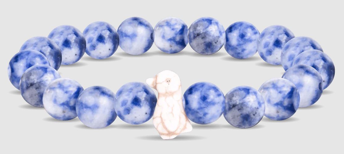 Fahlo Bracelet Penguin - Igloo Blue