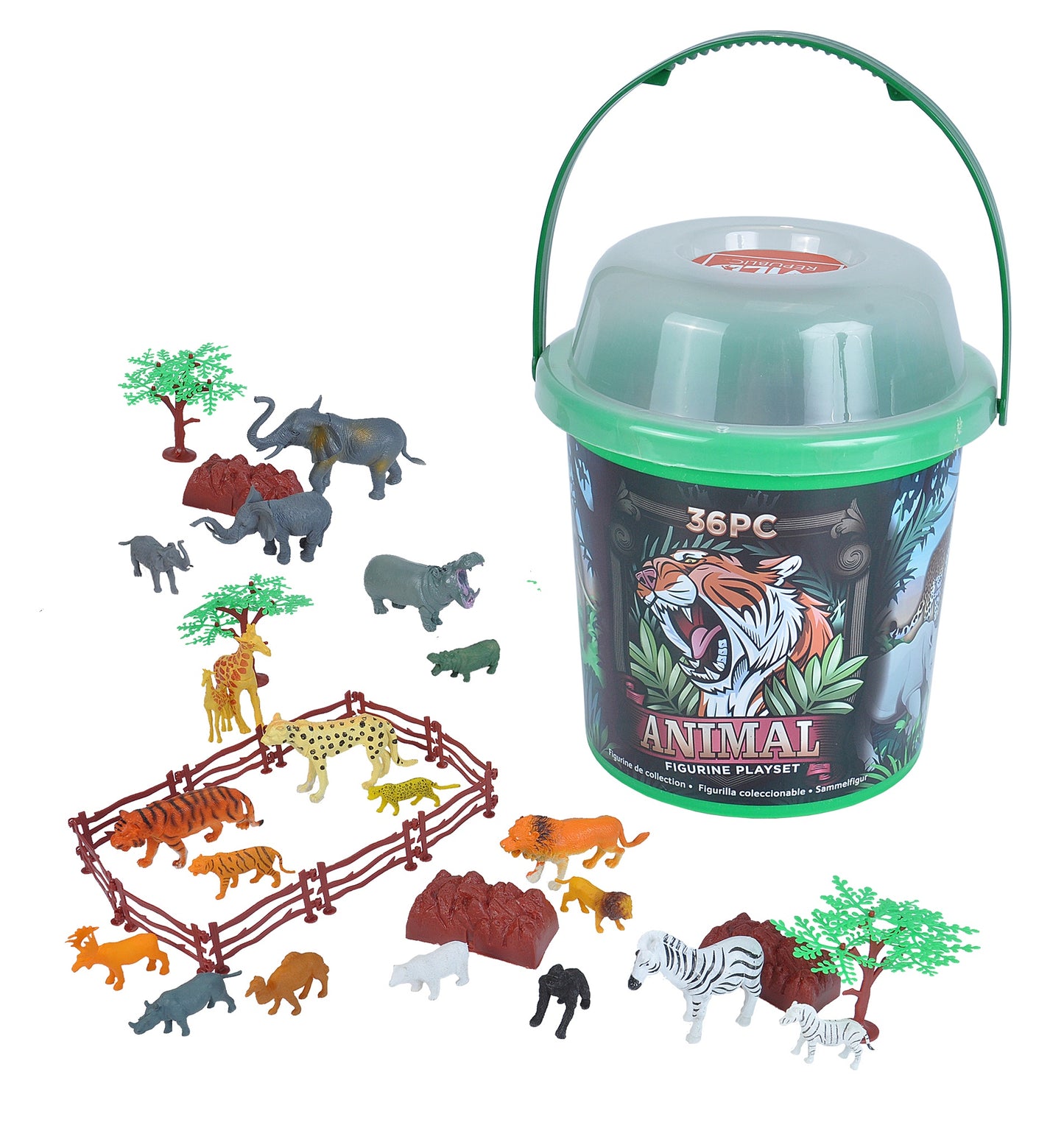 Animal Bucket Set Large