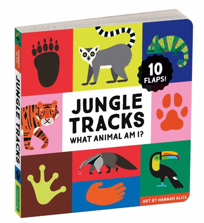 Jungle Tracks Lift-the-Flap Board Book
