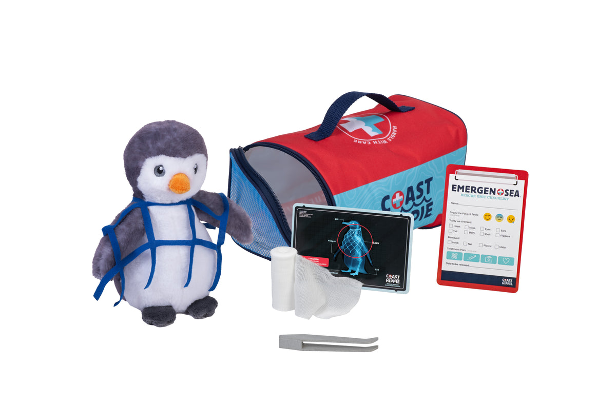 Coast Hippie Rescue Kit Penguin Play Set