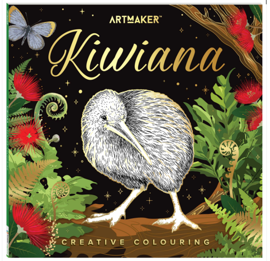 Art Maker Kiwiana Colouring Book