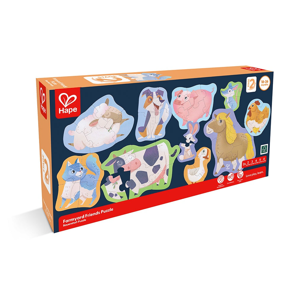 Hape Farmyard Friends Puzzle