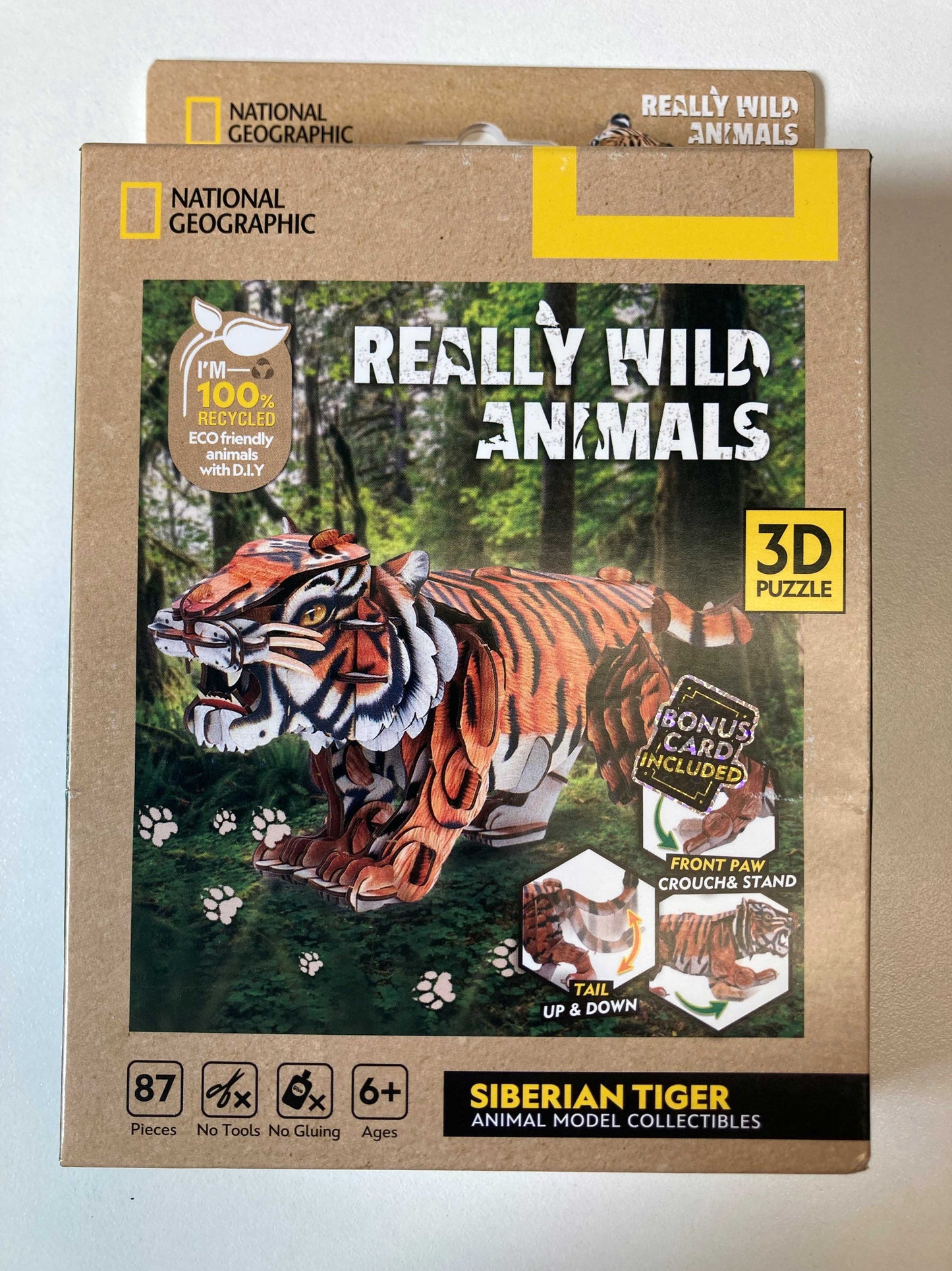 Really Wild Animal 3D Puzzle - Tiger