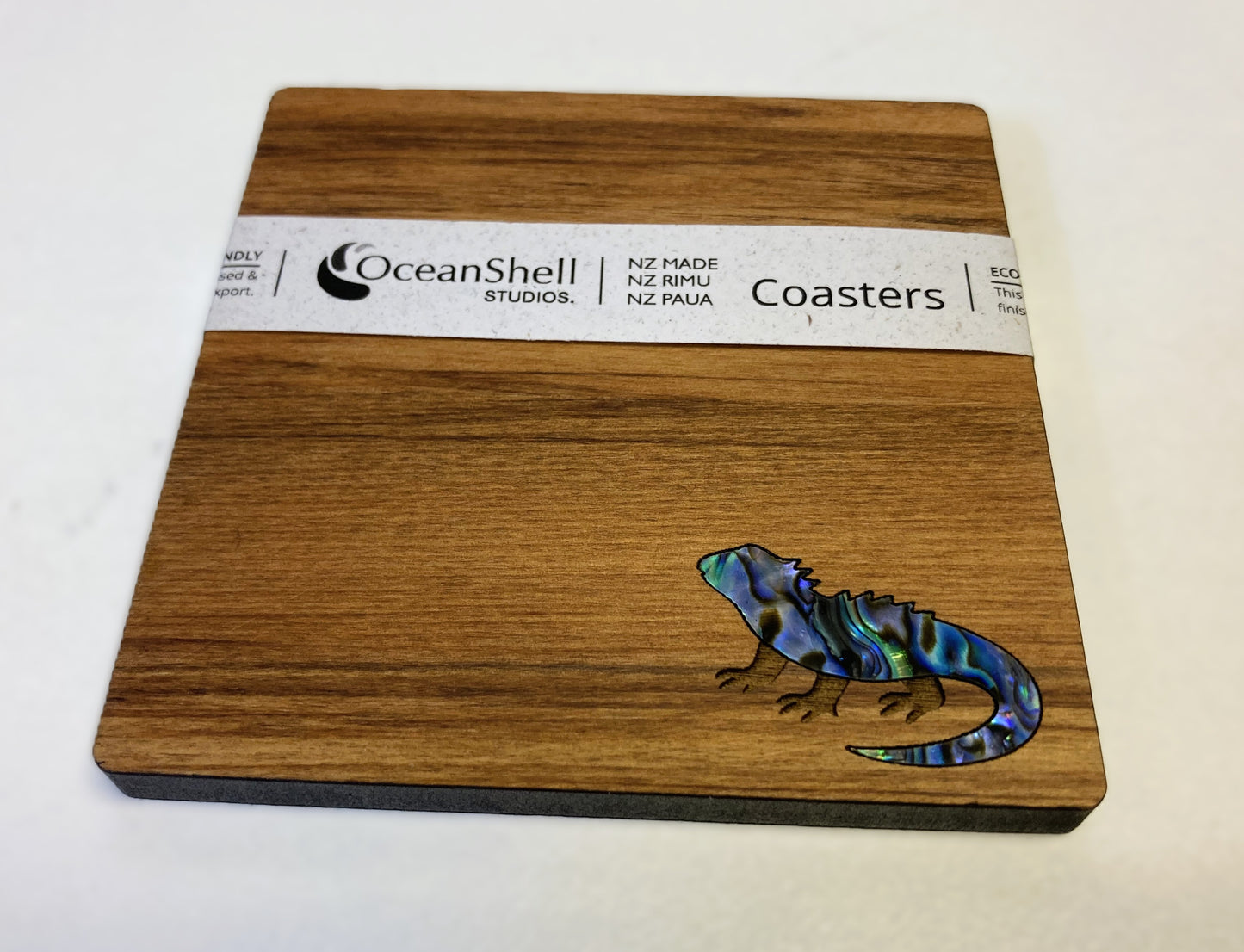 Paua and Rimu Coaster - Tuatara