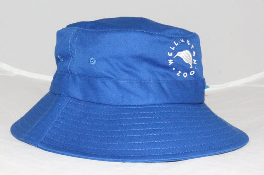 Kids Bucket Hat - Royal Blue Kiwi