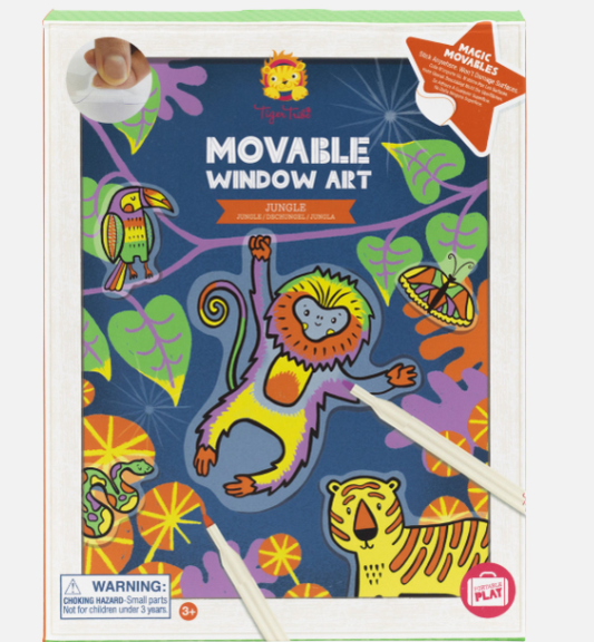 Movable Window Art - Jungle