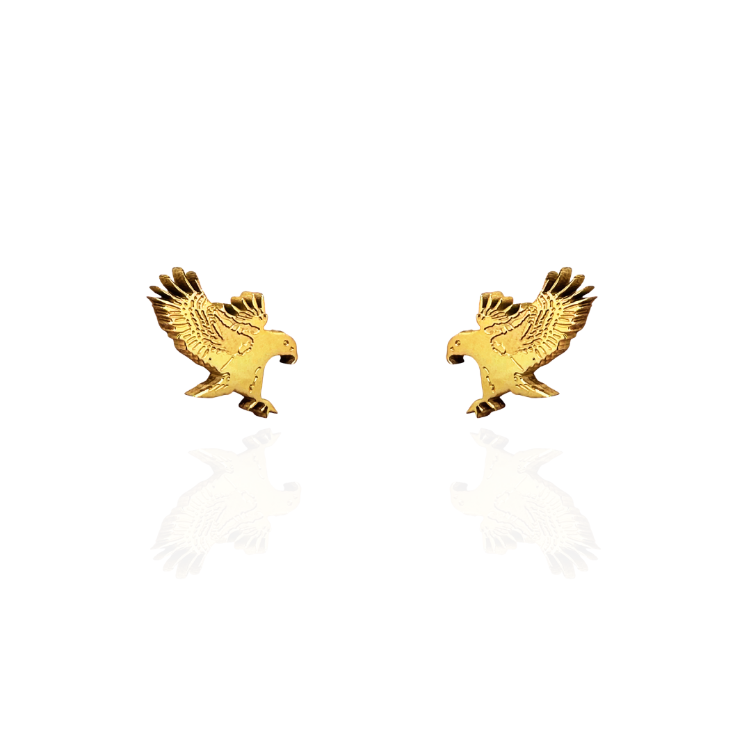 Kea Earring Studs in Gold