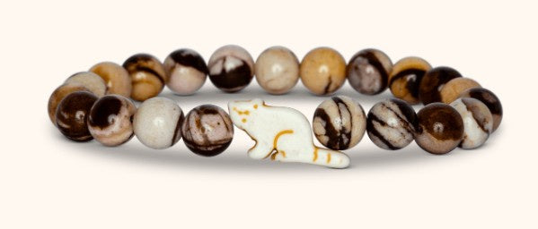 Fahlo Bracelet Red Panda - Himalaya Stone