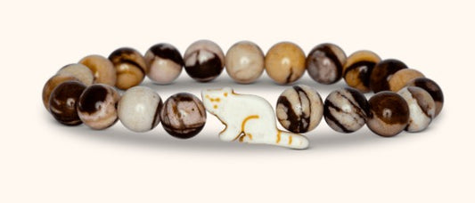 Fahlo Bracelet Red Panda - Himalaya Stone