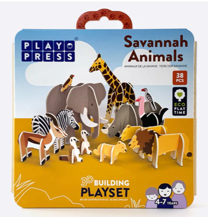 Savannah Animals Playset