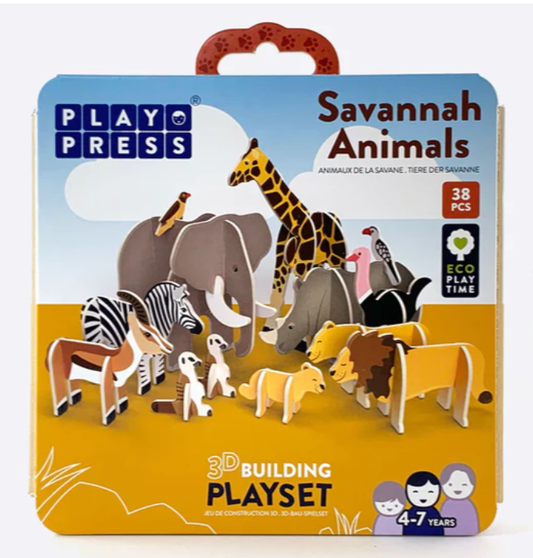 Savannah Animals Playset