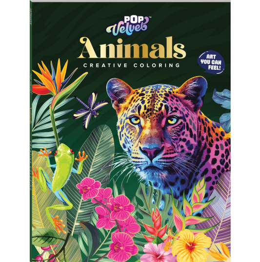 Art Maker Pop Velvet Coloring Animals