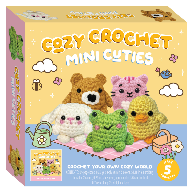 Cozy Crochet Cuties 5 pieces