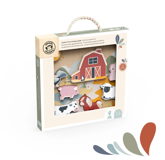 Jumbo Farm Chunky Puzzle