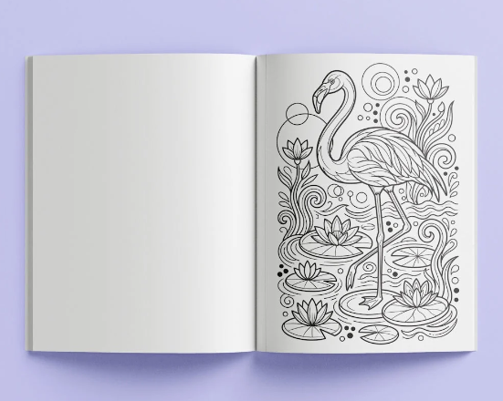 Kaleidoscope Colouring Fantastical Animals