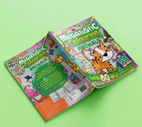 MEGATASTIC Colouring: Animals