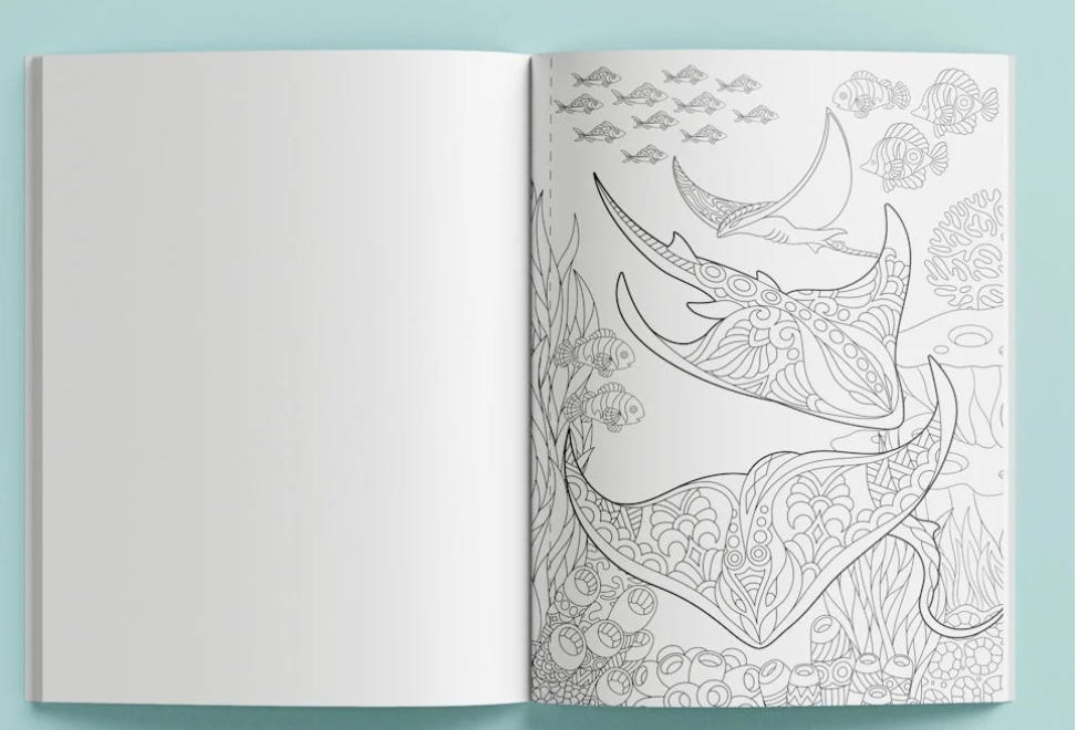Kaleidoscope Colouring Majestic Animals