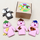 The Three Little Pigs - Finger Puppet Set