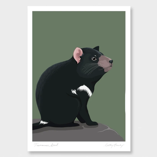 A4 Print - Tasmanian Devil