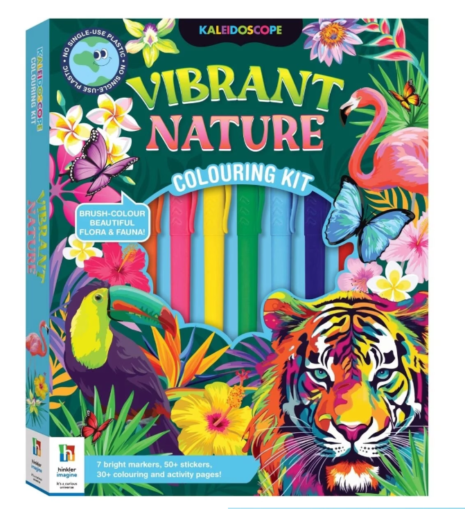Vibrant Nature Colouring Kit