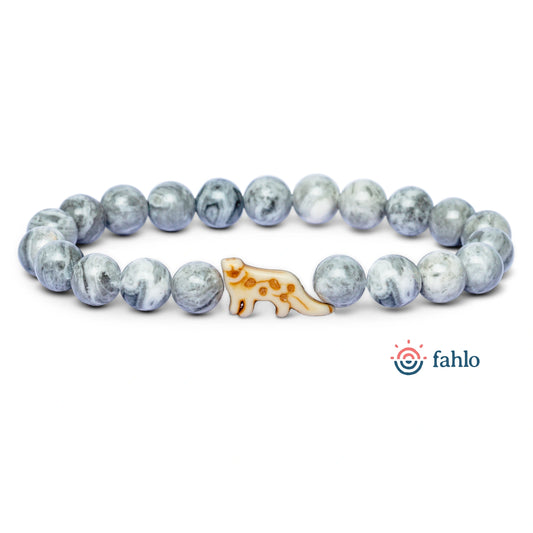 Fahlo Bracelet Snow Leopard - Alpine