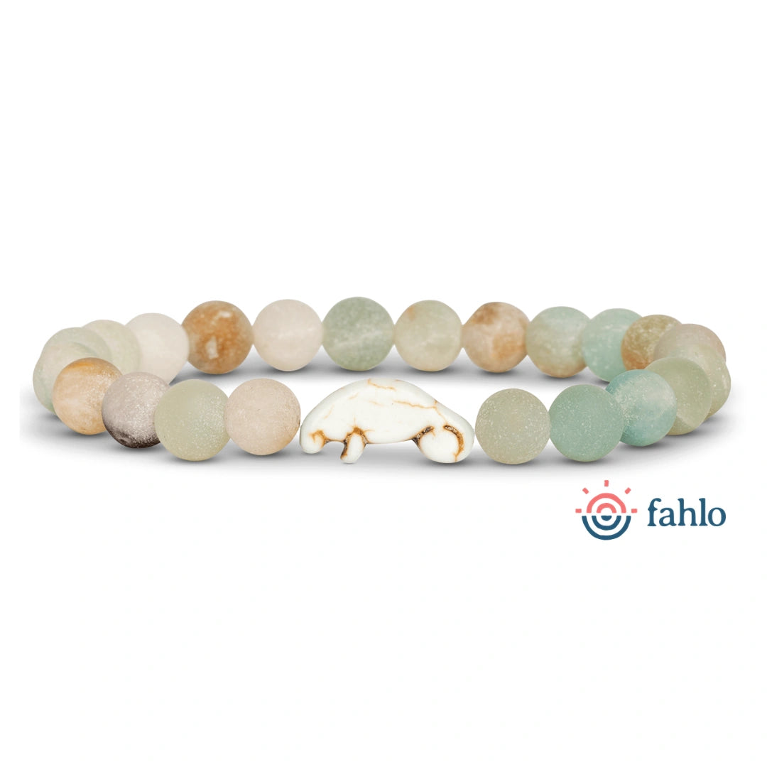 Fahlo Bracelet Manatee - Sky Stone