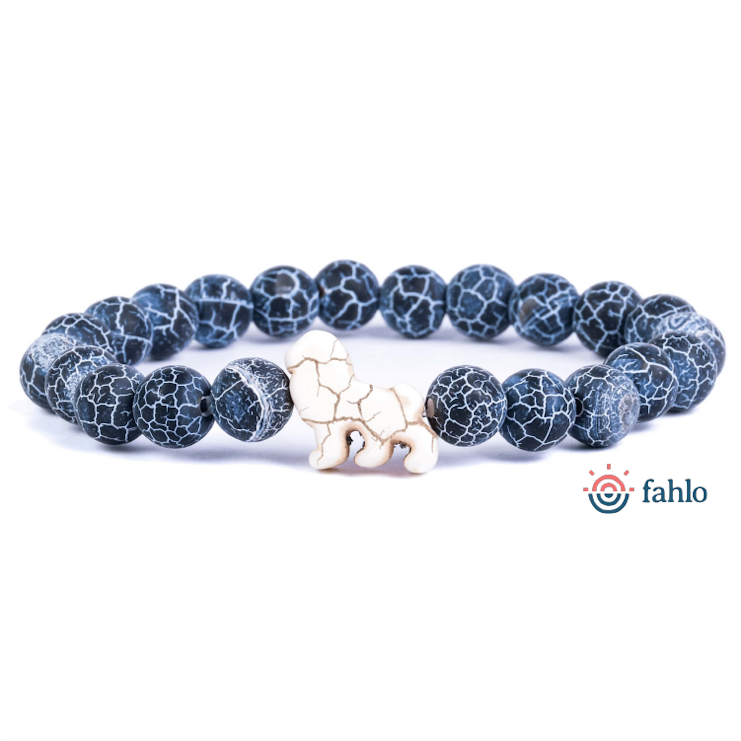 Fahlo Bracelet Lion - River Blue