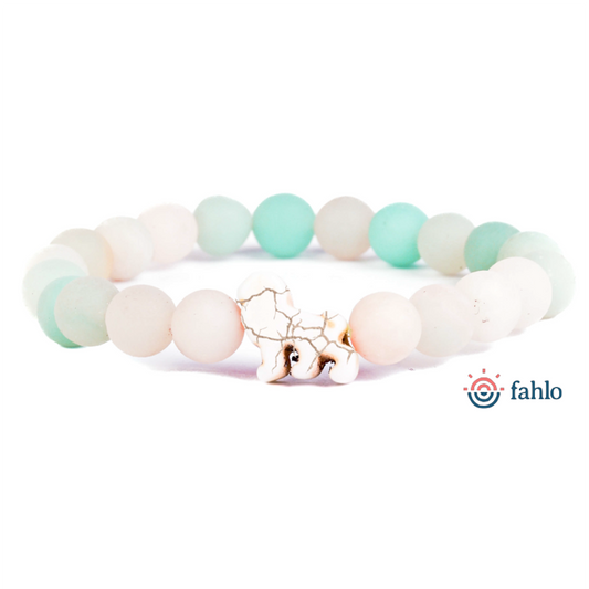 Fahlo Bracelet Lion - Sky Stone