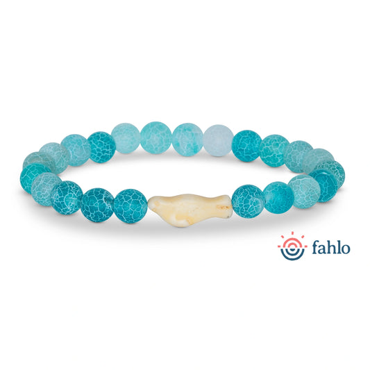 Fahlo Bracelet Seal - Aqua Blue