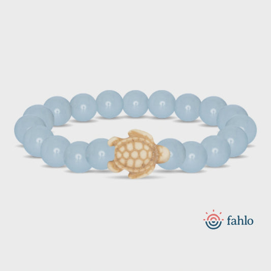 Fahlo Bracelet Sea Turtle - Aqua Glow