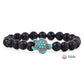 Fahlo Bracelet Sea Turtle - Lava Stone