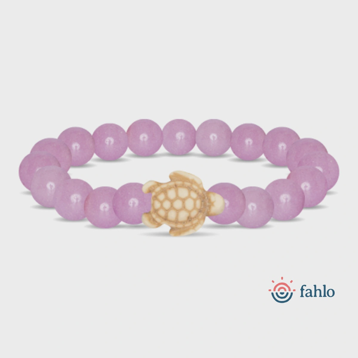 Fahlo Bracelet Sea Turtle - Lilac Glow