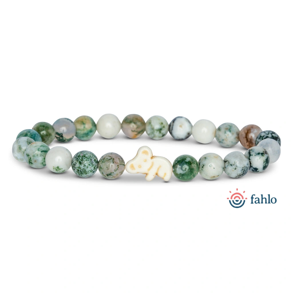 Fahlo Bracelet Koala - Eucalptus Green