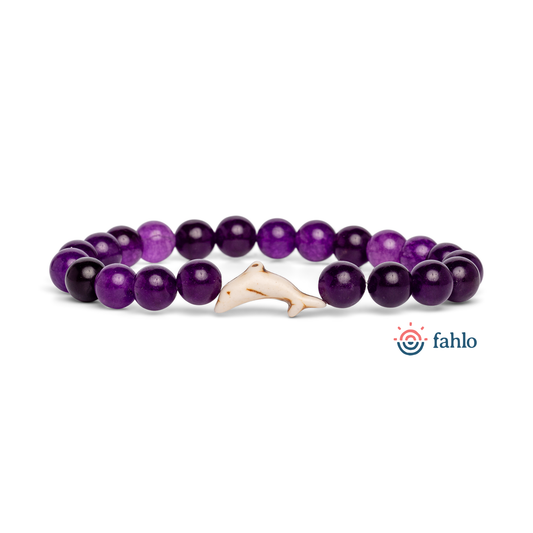 Fahlo Bracelet Dolphin - Echo Purple