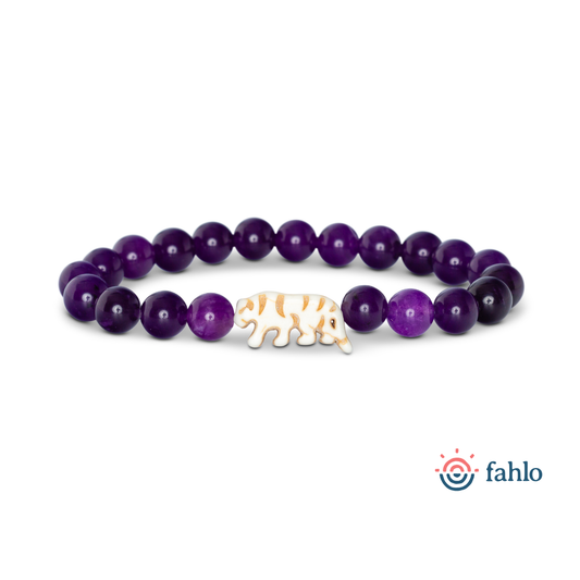 Fahlo Bracelet Tiger - Royal Purple