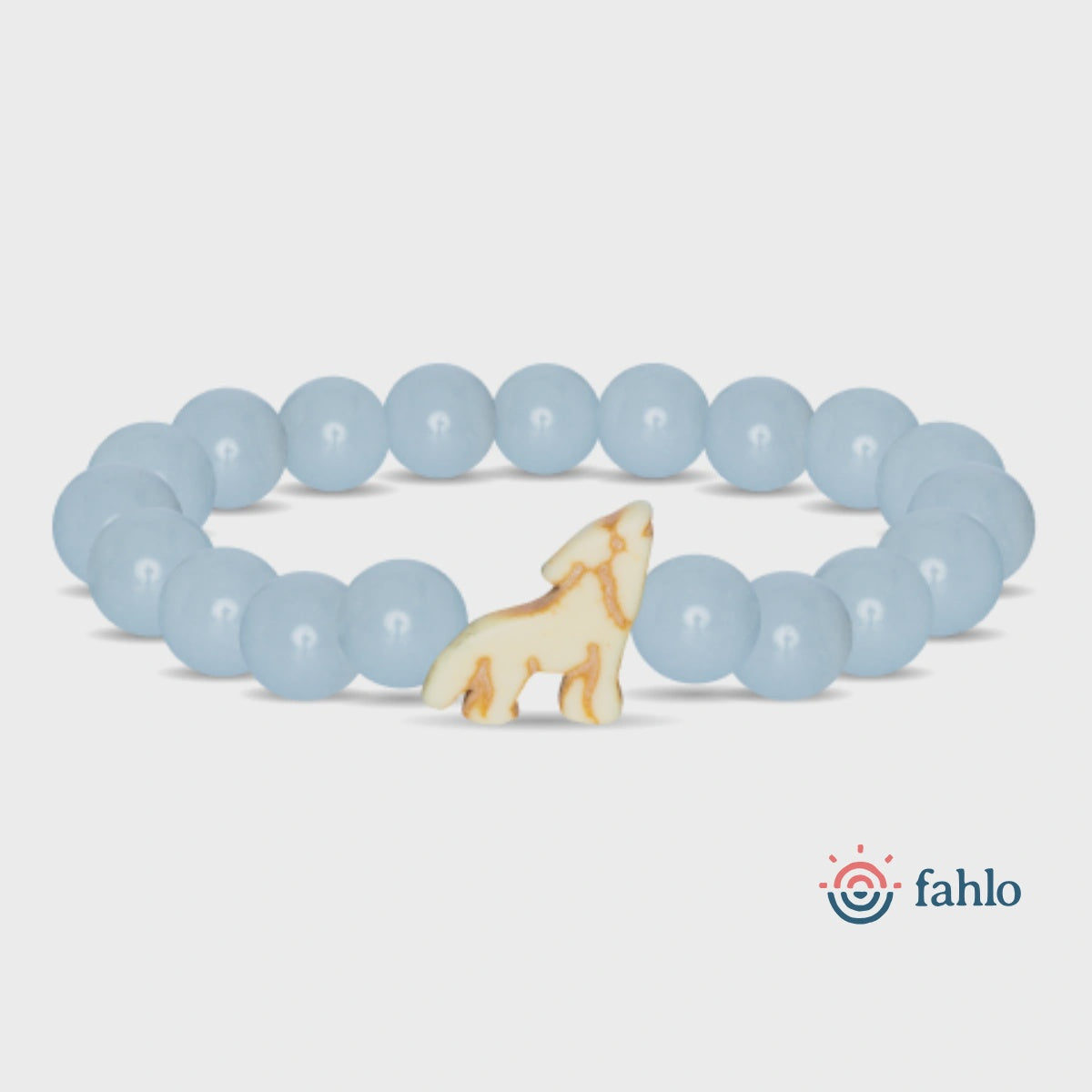 Fahlo Bracelet Wolf - Aqua Glow