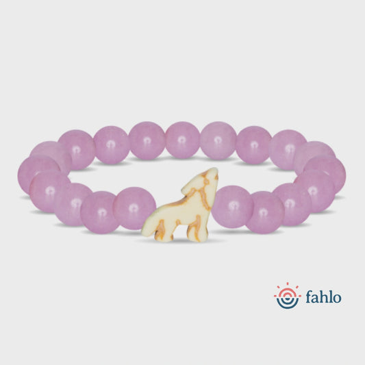 Fahlo Bracelet Wolf - Lilac Glow
