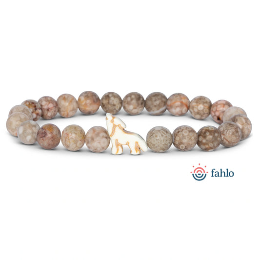 Fahlo Bracelet Wolf - Moon